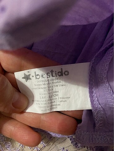 Bestido Bebek elbise