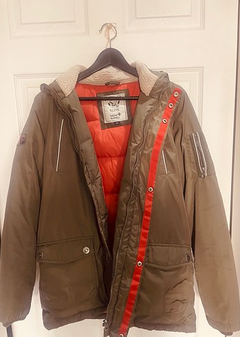 Fermuarlı, Midi Boy  Kışlık Ceket - Görsel 3