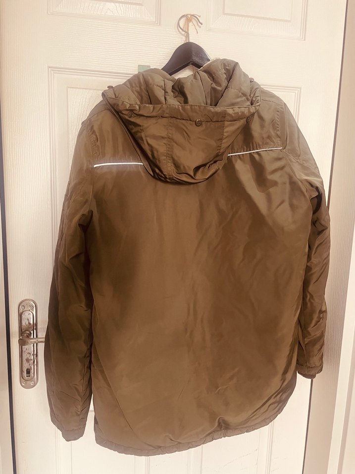 Fermuarlı, Midi Boy  Kışlık Ceket - Görsel 2