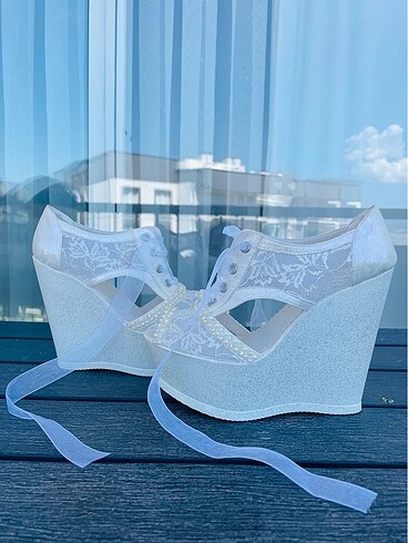 Gelin Ayakkabısı (14 cm yükselik )