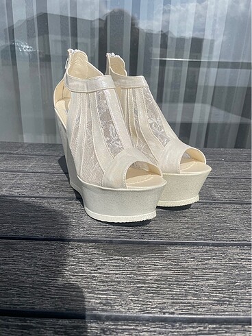 14 cm GELİN AYAKKABıSI 38 No