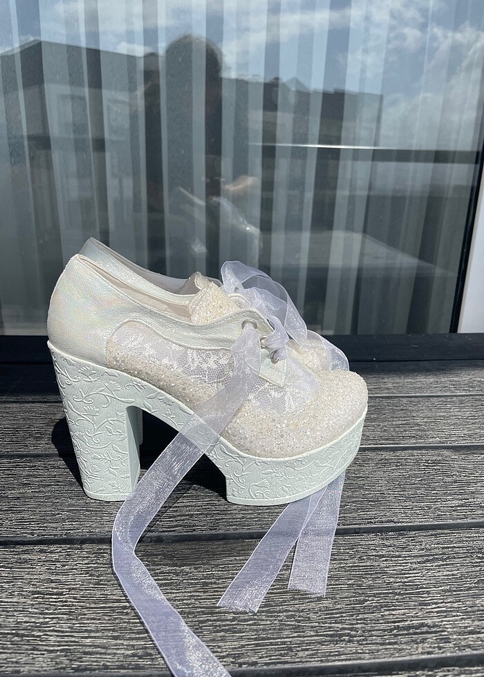 12 CM GELİN AYAKKABISI - Görsel 3