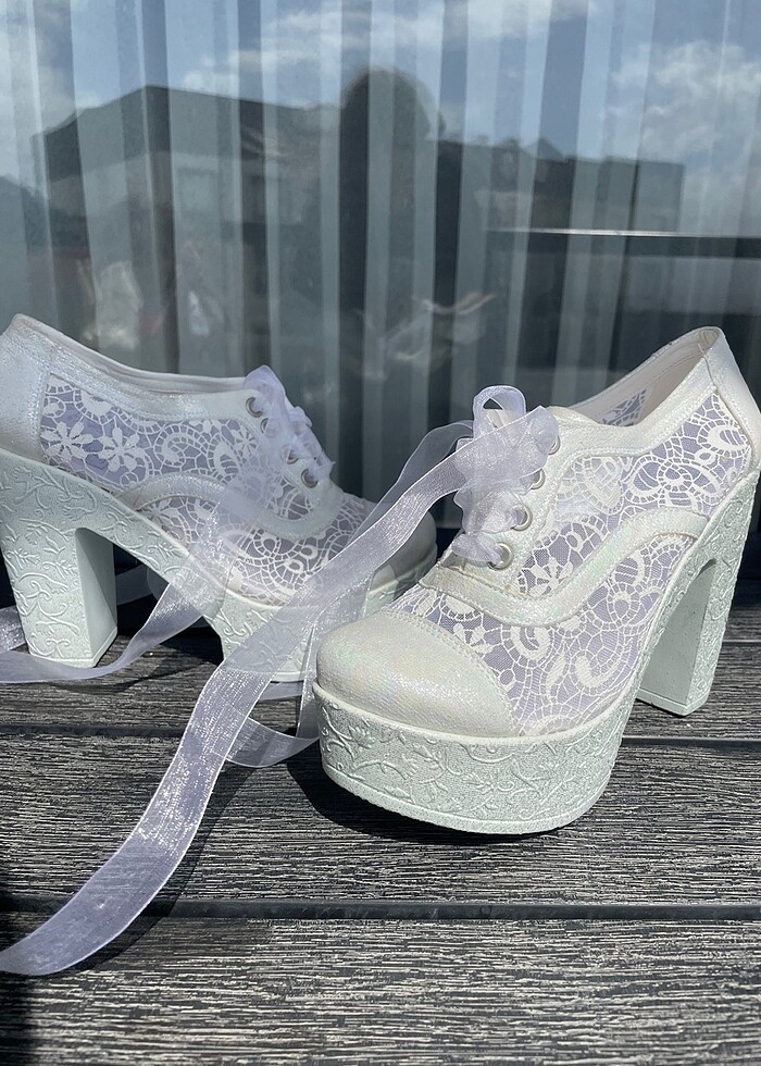 12 CM GELİN AYAKKABISI - Görsel 2