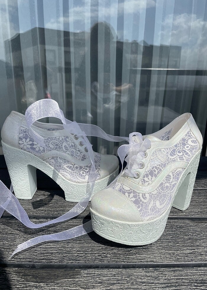 12 CM GELİN AYAKKABISI - Görsel 3