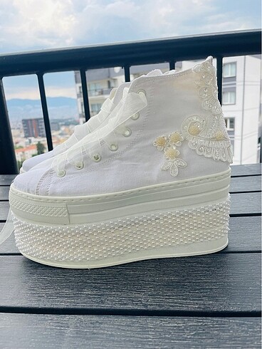 38 Beden 10 Cm GELİN AYAKKABISI