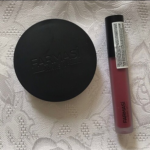 Farmasi Pudra ve Likit Lipstick