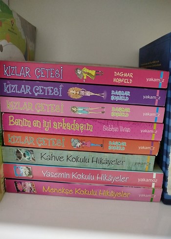 Çocuk Kitapları Seti - Kızlar Çetesi ve Kokulu Hikayeler