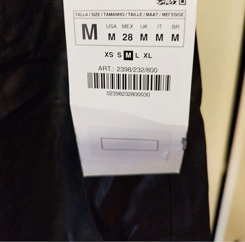 m Beden Zara Basic etek