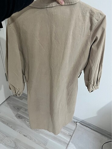 36 Beden camel Renk Elbise