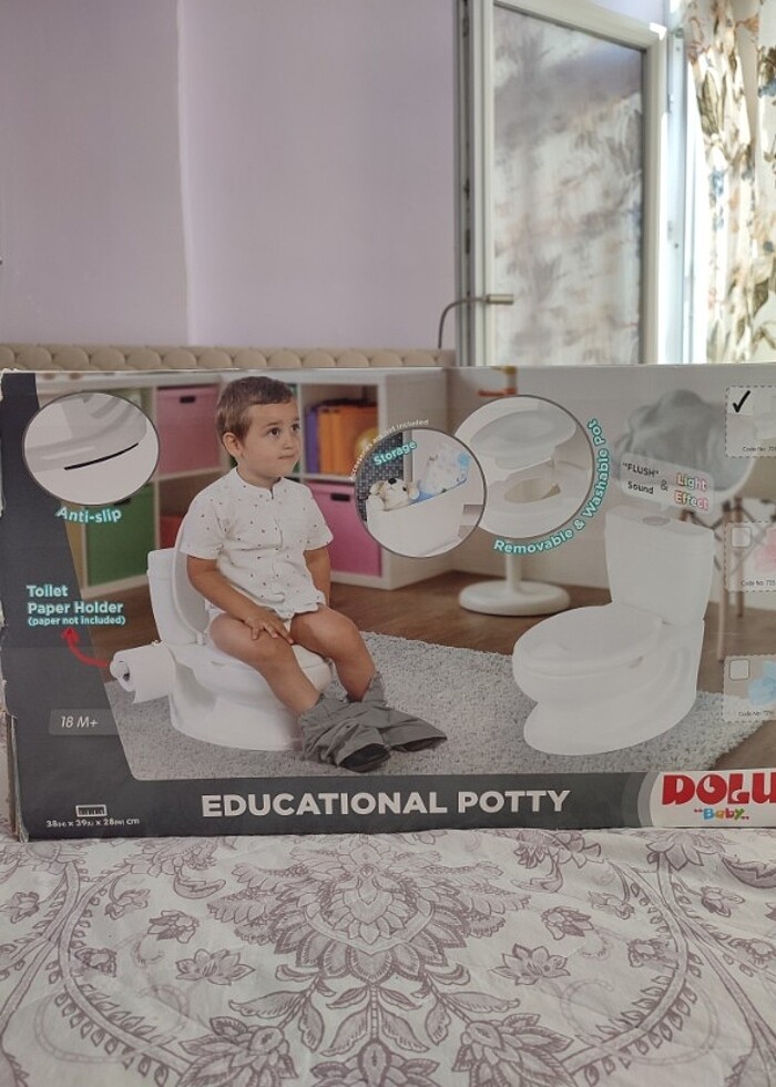 Akıllı tuvalet sesli tuvalet eğitimi tuvaleti - Görsel 5