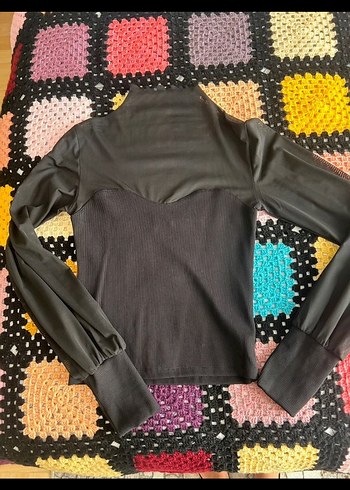 Siyah Transparan Halter Yaka Mini Bustiyer - Görsel 2