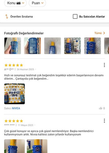 NIVEA SPF50+ Yüksek Koruma ve Nemlendirici Vücut Spreyi 200ml - Görsel 2