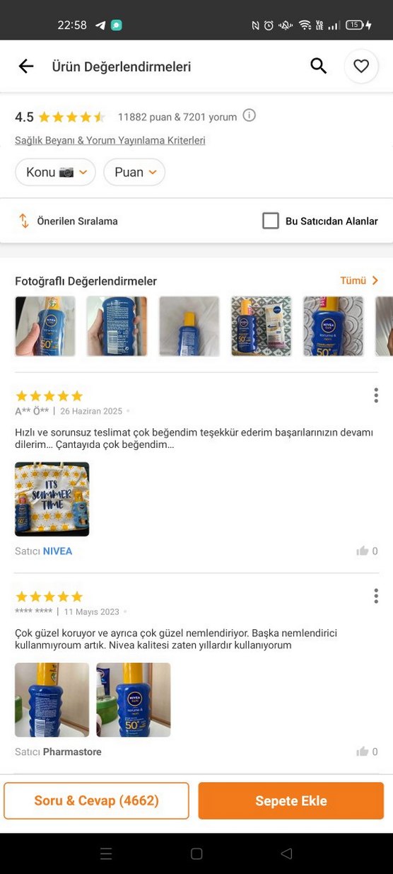 NIVEA SPF50+ Yüksek Koruma ve Nemlendirici Vücut Spreyi 200ml - Görsel 2