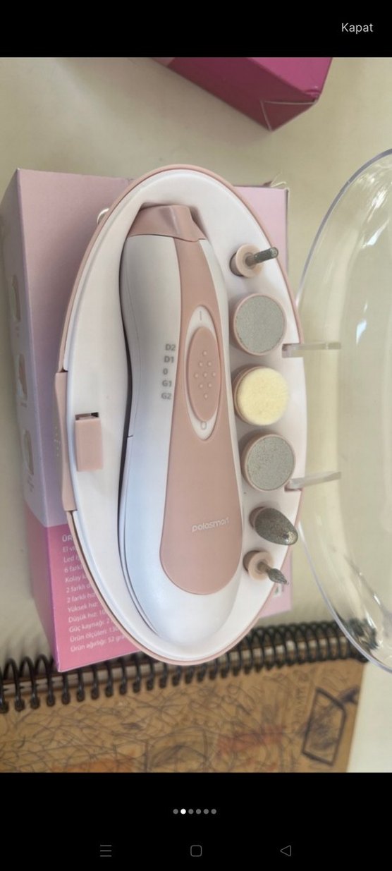 Pembe Pastel Tırnak Bakım Seti - Görsel 2