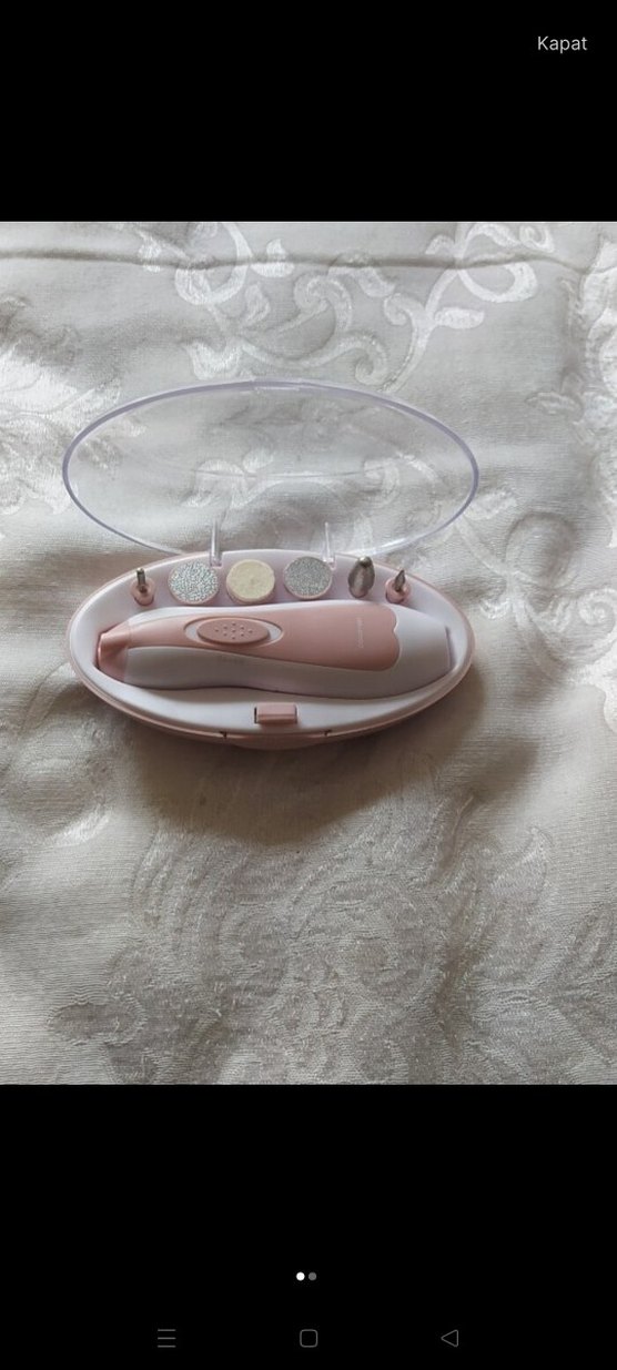 Pembe Pastel Tırnak Bakım Seti - Görsel 4