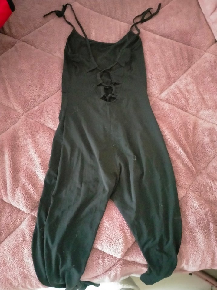 Siyah Saten Straplez Uzun Tulum - Görsel 5