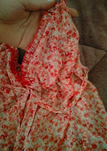 Pembe Askılı Bluz - Görsel 2