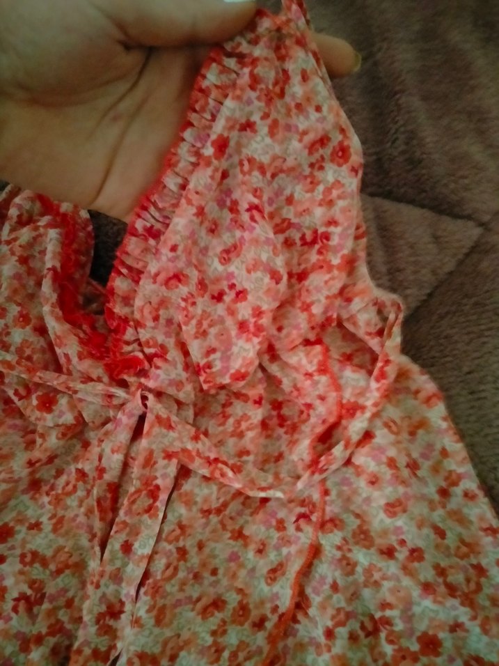 Pembe Askılı Bluz - Görsel 2