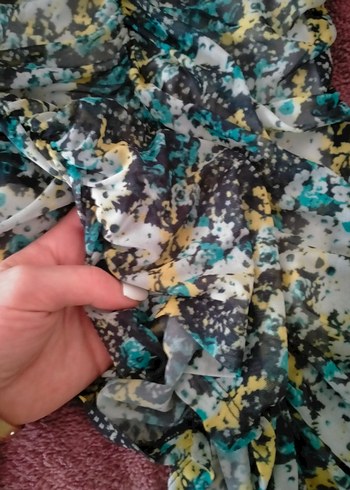 Kadın Çok Renkli İnce Fit Kalem Elbise - Görsel 5