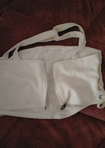 Beyaz Halter Yaka Bantlı Bustiyer - Görsel 3