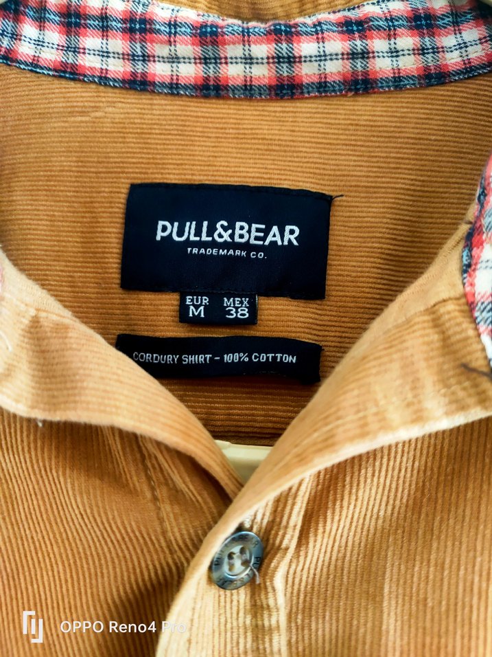 Düğmeli Kahverengi Süet Erkek Gömlek - Görsel 4