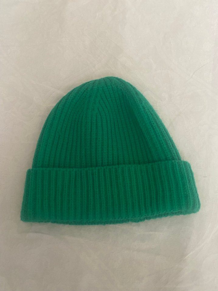 Oxxo Kadın Yeşil Örgü Yün Bere - Görsel 2