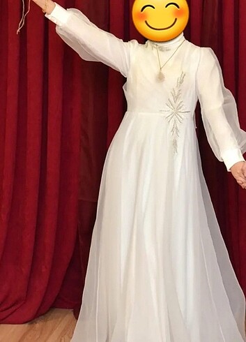 Diğer Beyaz nikah elbisesi - gelinlik
