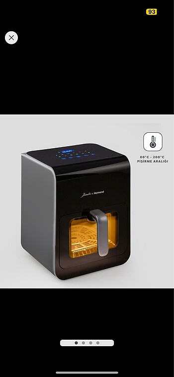 Jumbo jumbo homend airfryer
