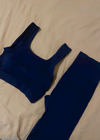 Siyah sporcu atlet  Spor Tayt - Görsel 2