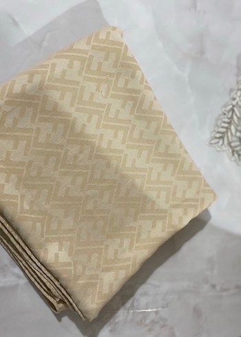 Bej Pliseli Kadın Şal - Görsel 2