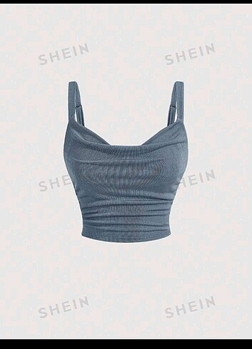 Sheinside arkası bağcıklı üst