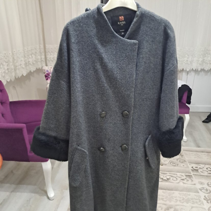 #kayra# kaşe kaban - Görsel 4