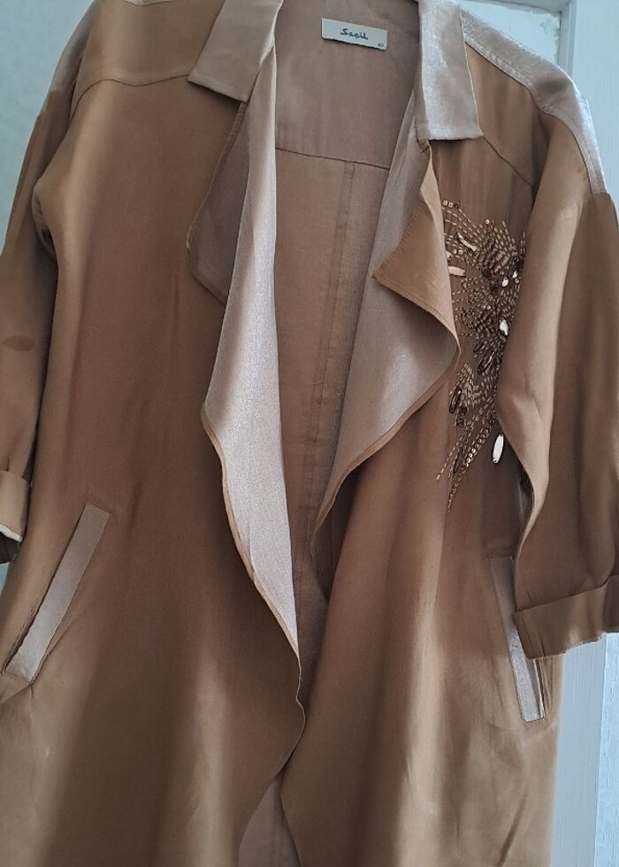 #seçil# Kadın kap ceket  - Görsel 5