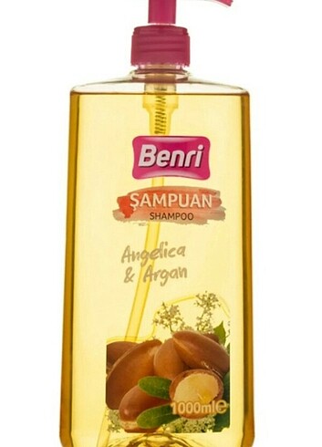 Benri Şampuan Angelica & Argan 1000 ml