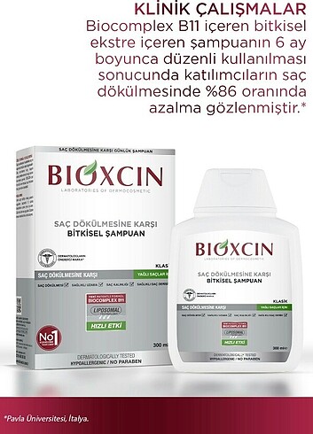 Bioderma Bioxcin Genesis Saç Dökülmesine karşı Bitkisel Şampuan üçlü pake