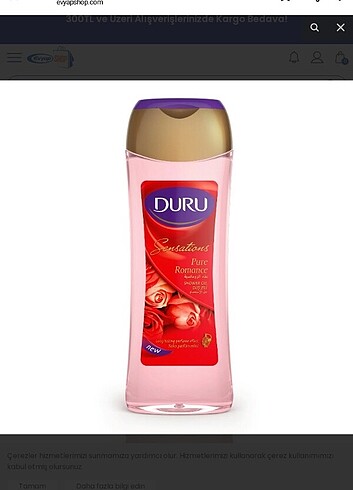 Duru Sensations Pure Romance 250 ml