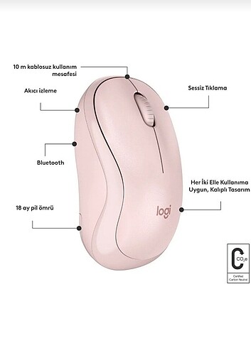 Logitech k380 Bluetooth Kablosuz Klavye ve Mouse Fare Set - Görsel 11