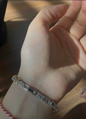 Beden Çelik Tiffany Su Yolu Bileklik zirkon taşlı