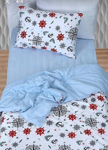 Home Store Tek kişilik nevresim seti takımı denizci