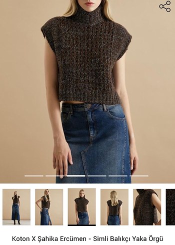 Koton X Şahika Ercümen Parlak Süveter - Görsel 2