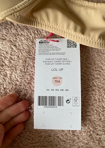 Bej Düz Minimalist Sütyen - Görsel 3