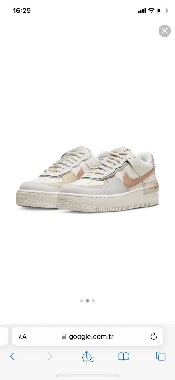 Kadın Beyaz Platform Spor Ayakkabı - Görsel 2