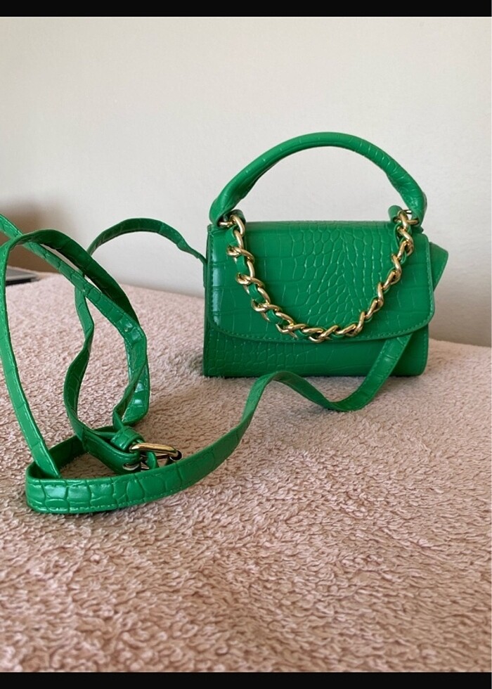 yeşil çanta - Görsel 4