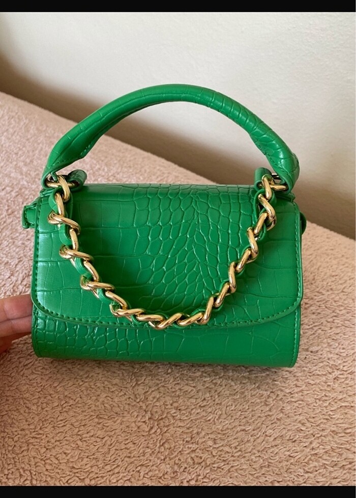 yeşil çanta - Görsel 2