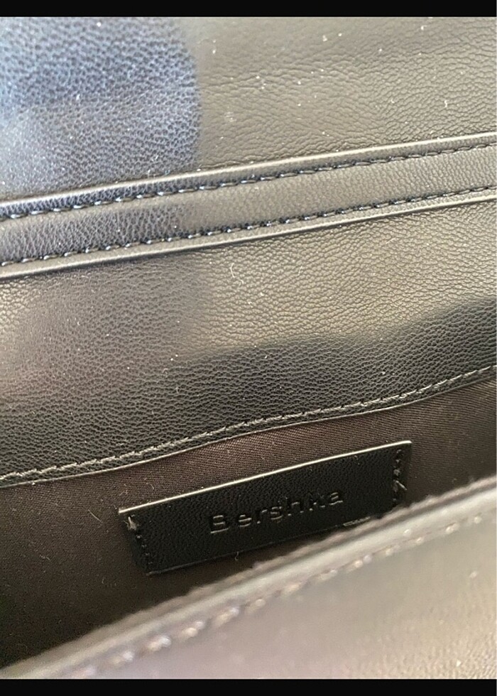 bershka siyah çanta - Görsel 4