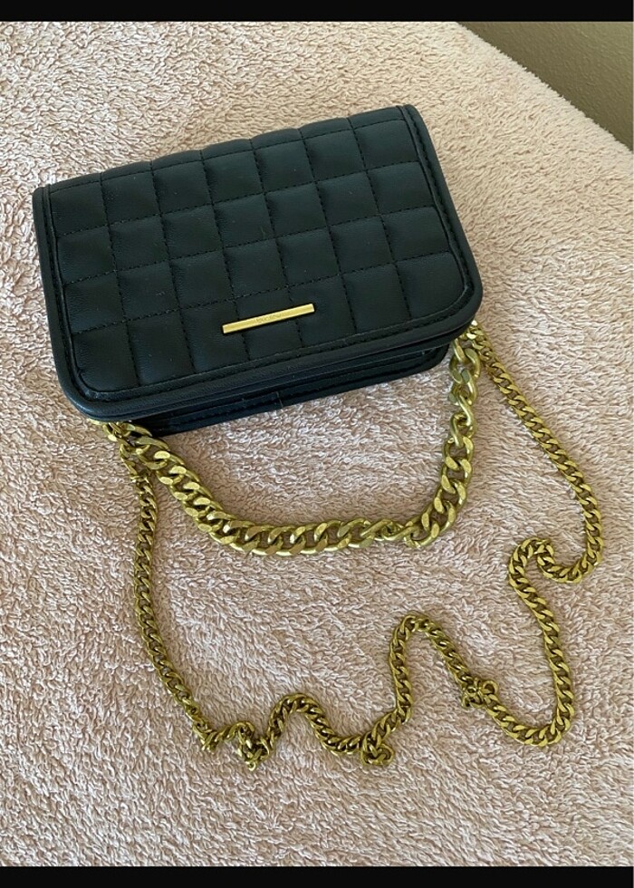 bershka siyah çanta - Görsel 2