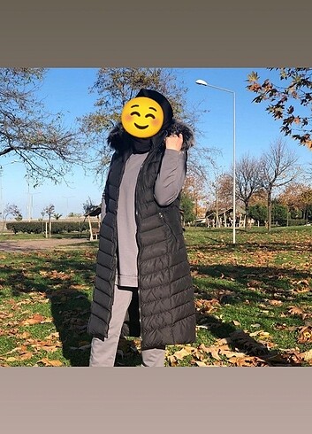 Uzun şişme yelek
