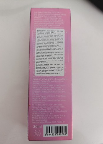 Pure Beauty BB Krem SPF50 01 Ivory - Görsel 2