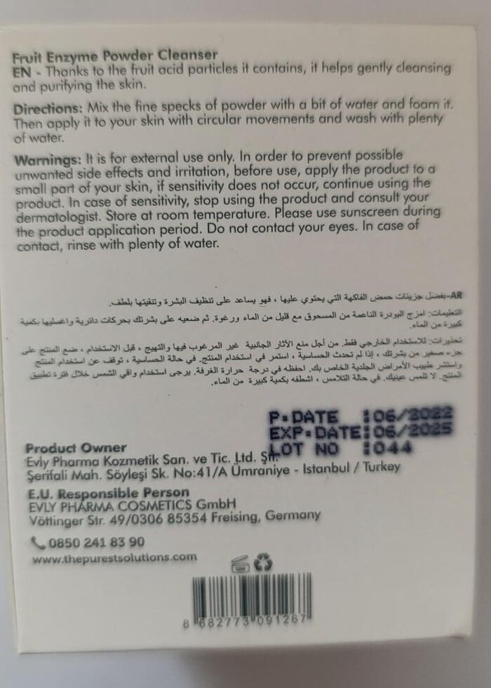 The Purest Solution enzim peeling - Görsel 2