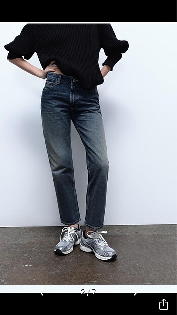 zara straight jeans
